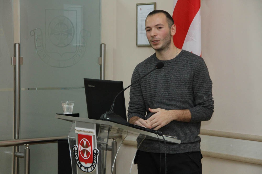 ქართული უნივერსიტეტის მათემატიკის მიმართულების კურსდამთავრებულის გიორგი მოსულიშვილის შეხვედრა სტუდენ...