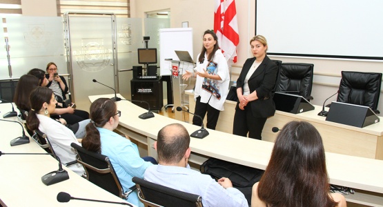 დასაქმების კვირეული - შეხვედრა "One Point HR Outsourcing"-ის წარმომადგენლებთან