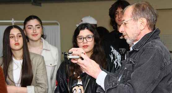 Students of Tbilisi Public School No. 140 Visited SANGU