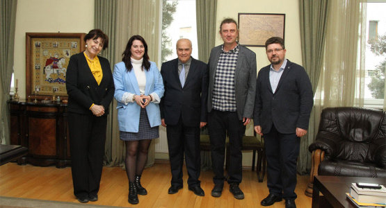 შეხვედრა ბუქარესტის უნივერსიტეტის წარმომადგენლებთან